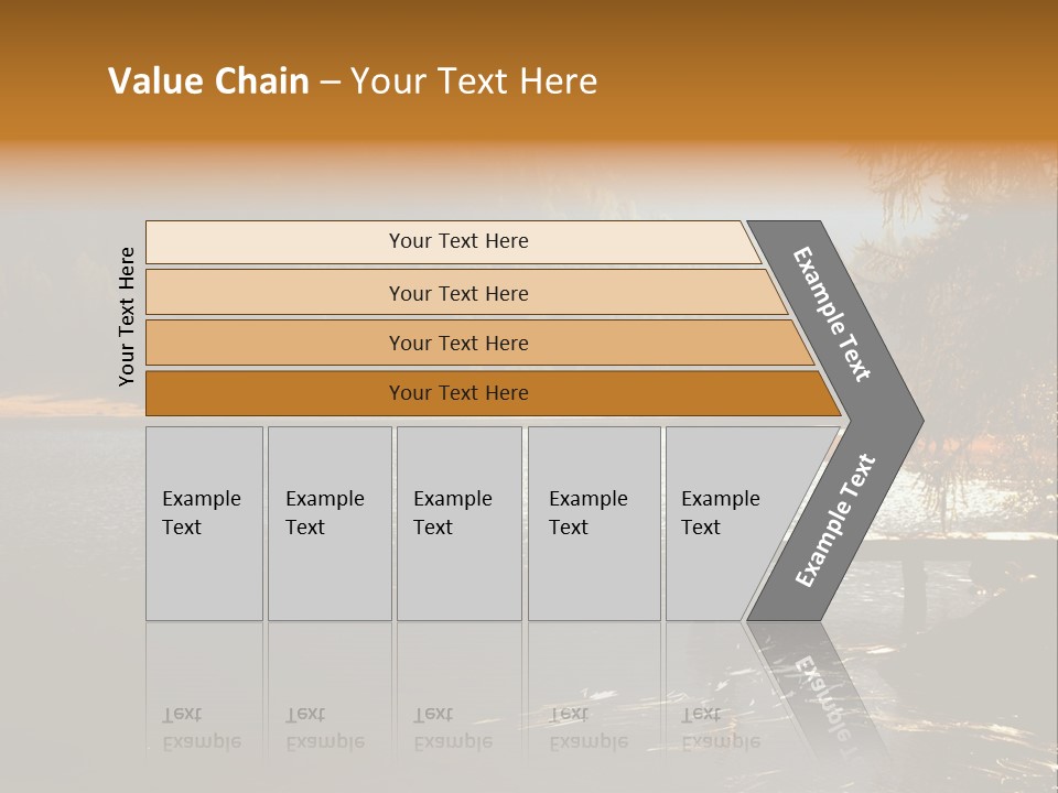 Quiet Woman Relax PowerPoint Template
