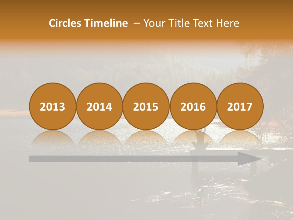 Quiet Woman Relax PowerPoint Template