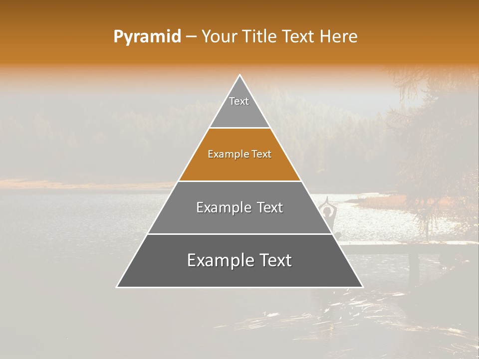 Quiet Woman Relax PowerPoint Template