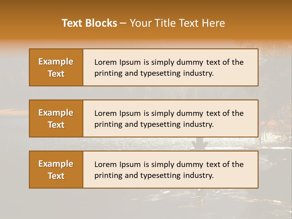 Quiet Woman Relax PowerPoint Template