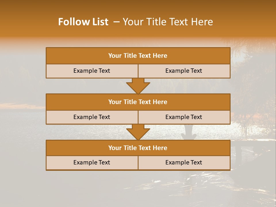 Quiet Woman Relax PowerPoint Template