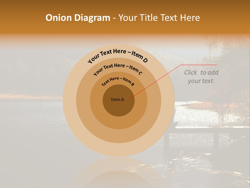 Quiet Woman Relax PowerPoint Template