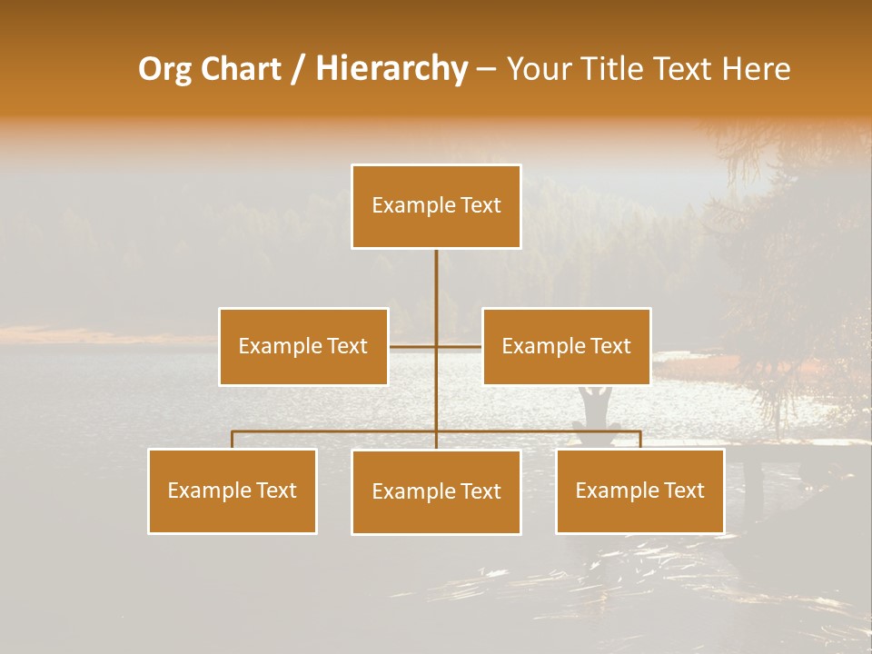 Quiet Woman Relax PowerPoint Template