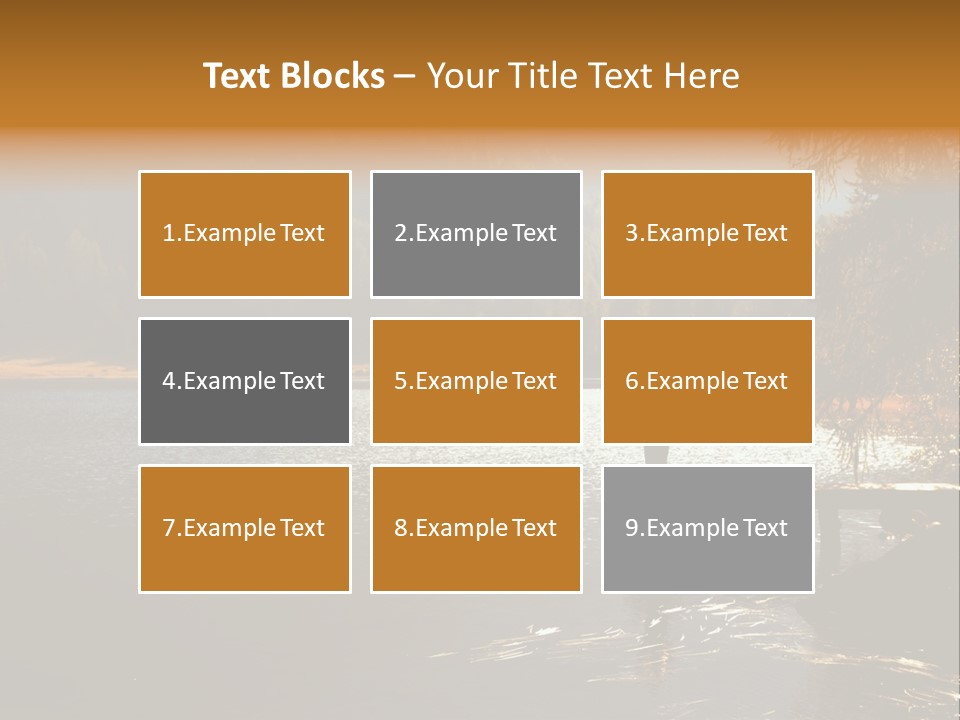 Quiet Woman Relax PowerPoint Template