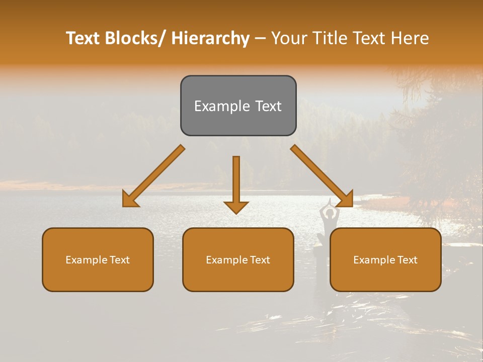 Quiet Woman Relax PowerPoint Template