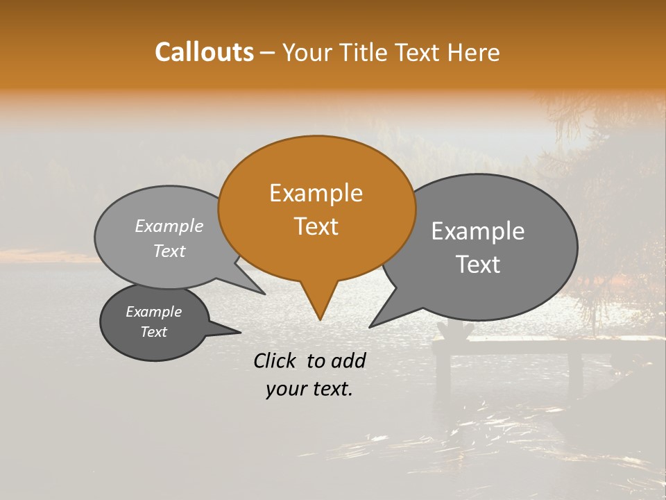 Quiet Woman Relax PowerPoint Template