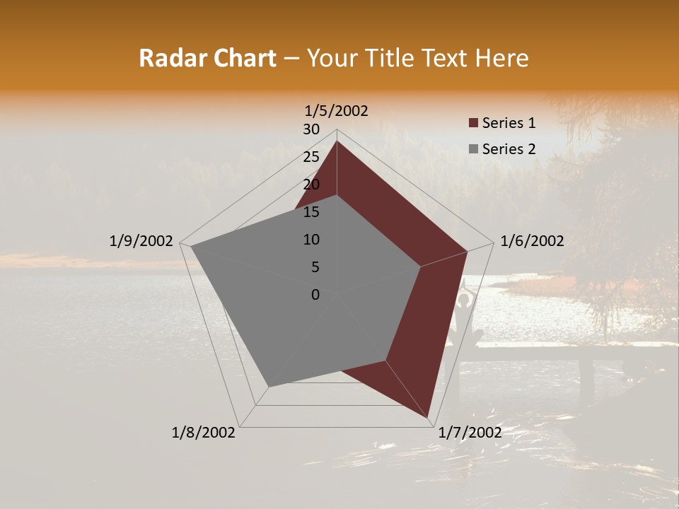 Quiet Woman Relax PowerPoint Template