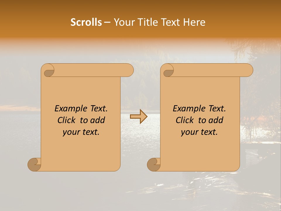 Quiet Woman Relax PowerPoint Template