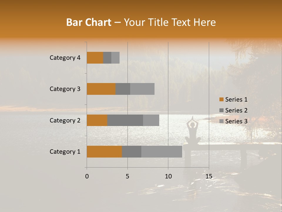 Quiet Woman Relax PowerPoint Template