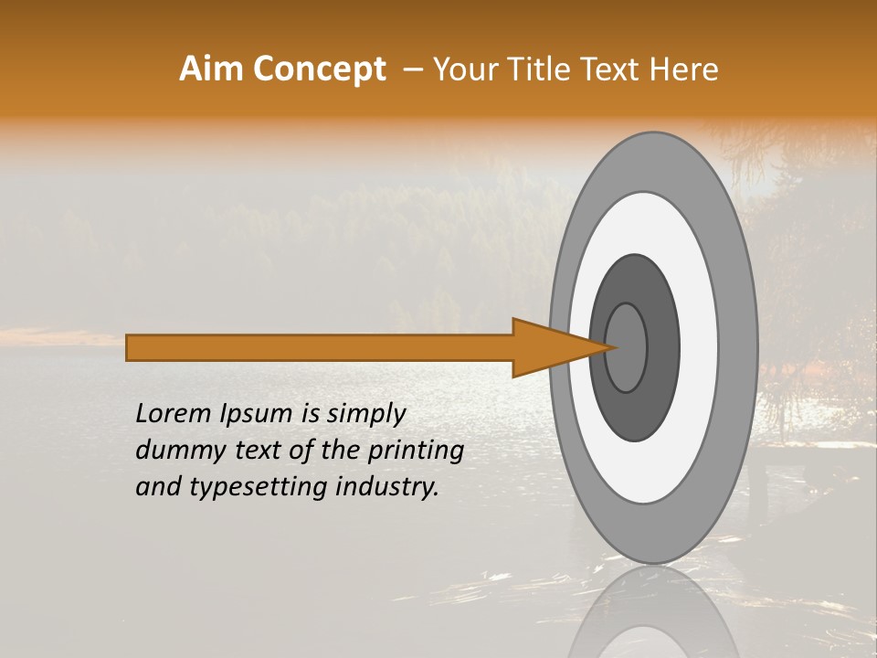 Quiet Woman Relax PowerPoint Template