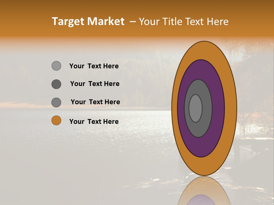 Quiet Woman Relax PowerPoint Template