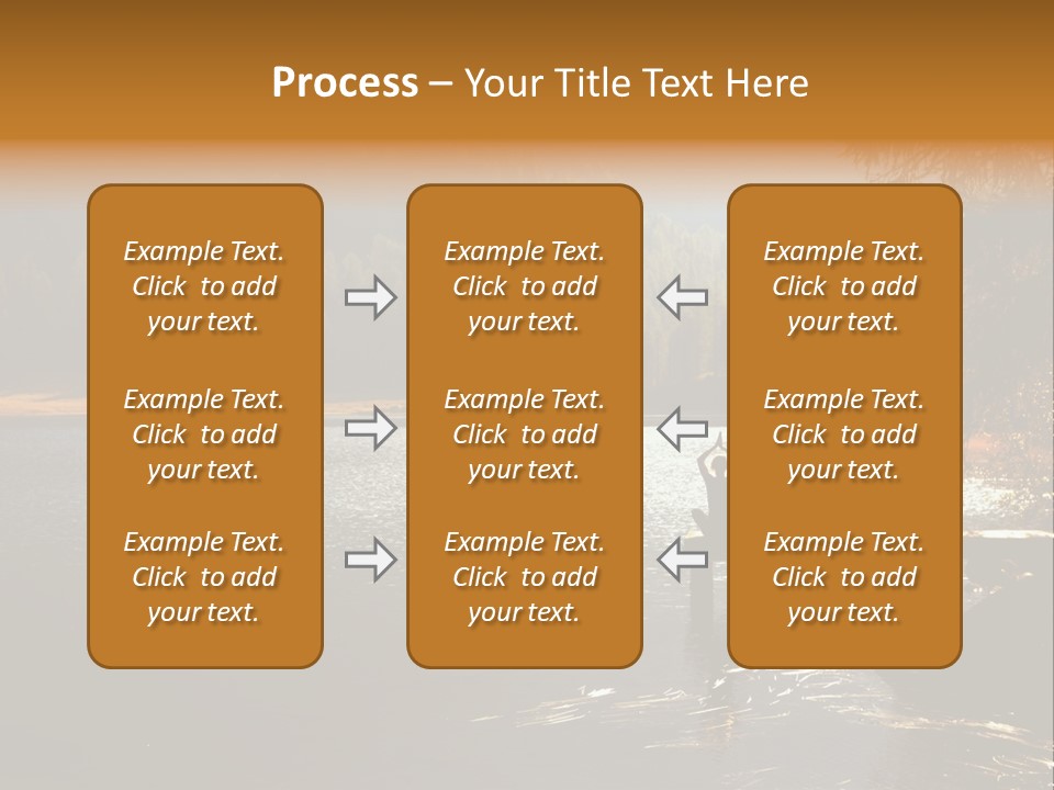 Quiet Woman Relax PowerPoint Template