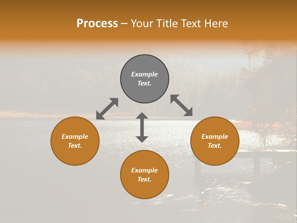 Quiet Woman Relax PowerPoint Template