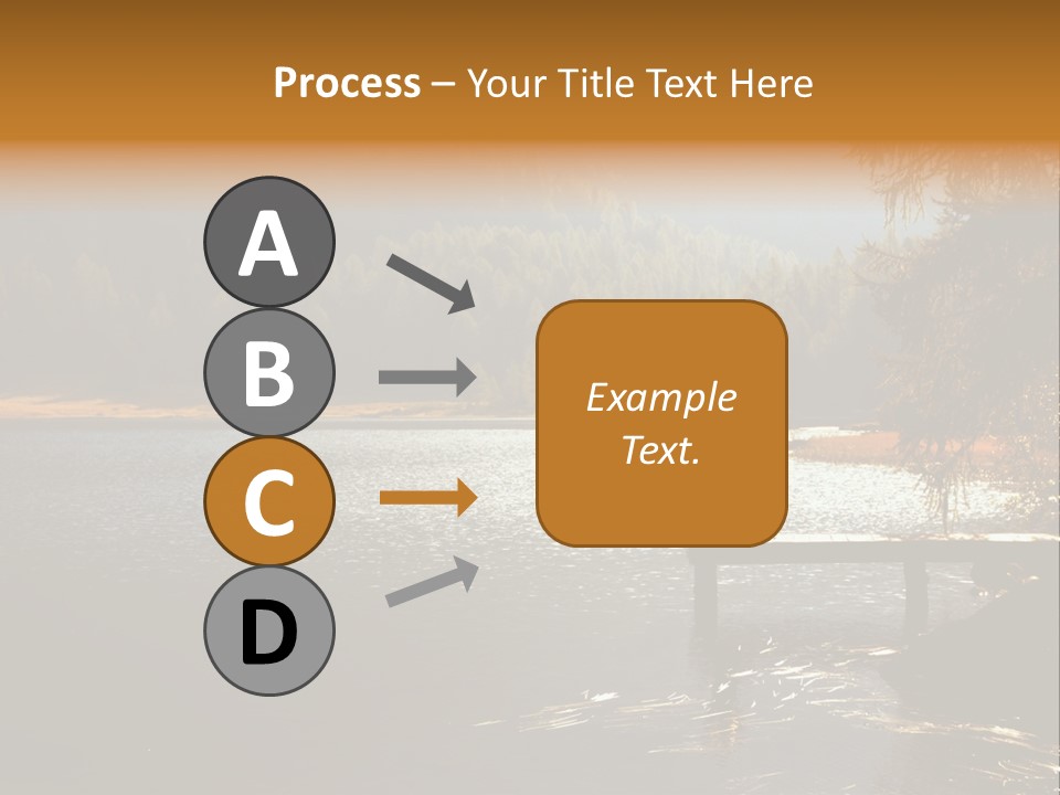 Quiet Woman Relax PowerPoint Template