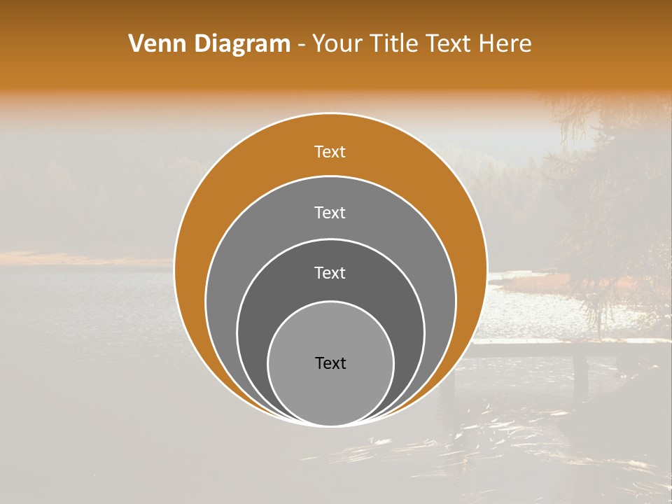 Quiet Woman Relax PowerPoint Template