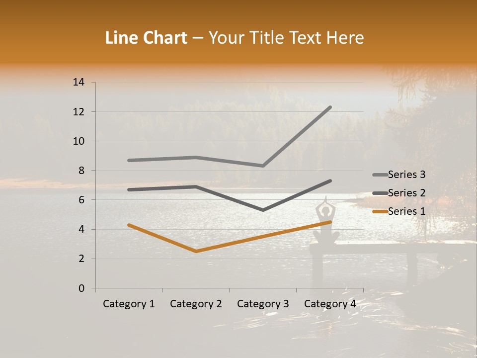 Quiet Woman Relax PowerPoint Template