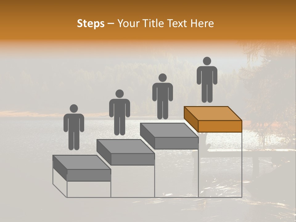 Quiet Woman Relax PowerPoint Template