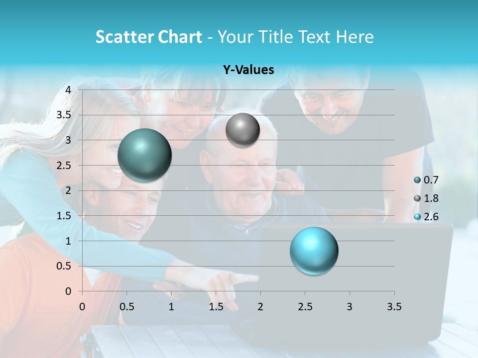 Young Teenager Old PowerPoint Template
