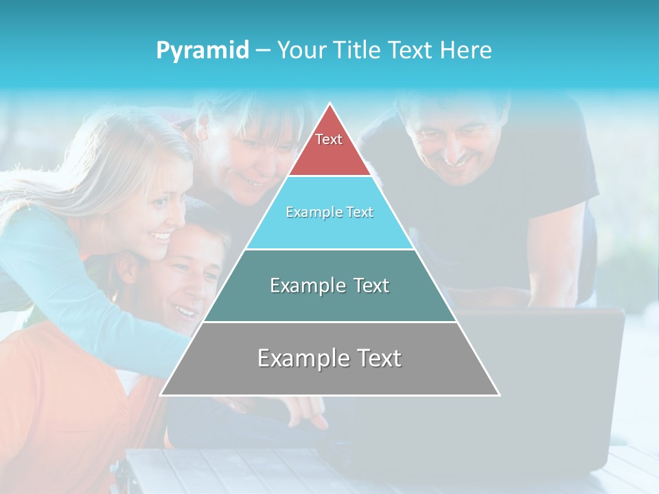 Young Teenager Old PowerPoint Template