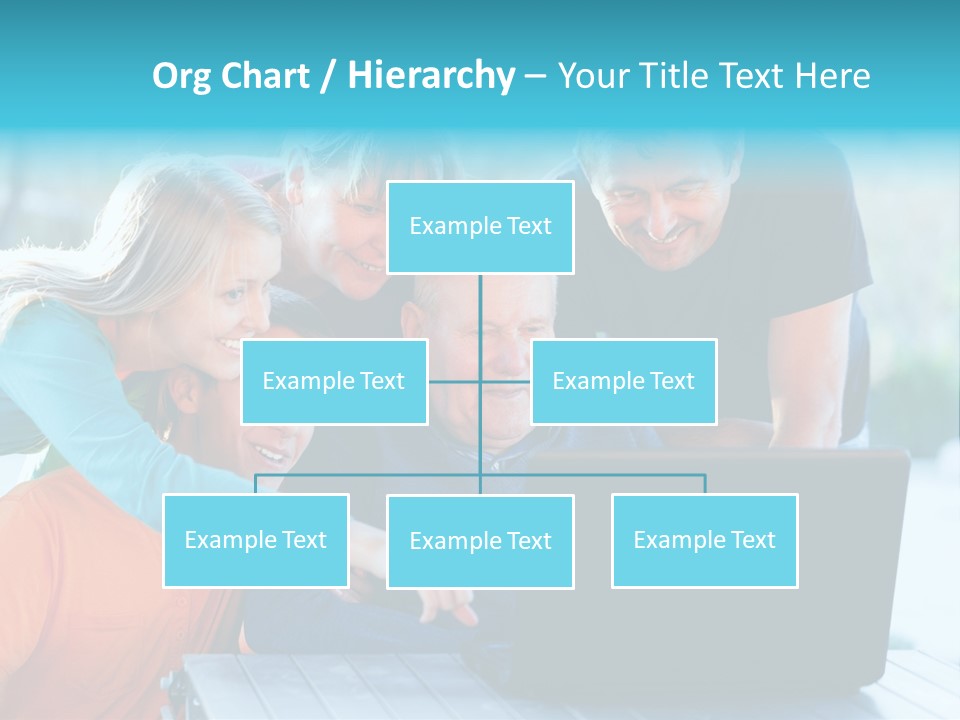 Young Teenager Old PowerPoint Template