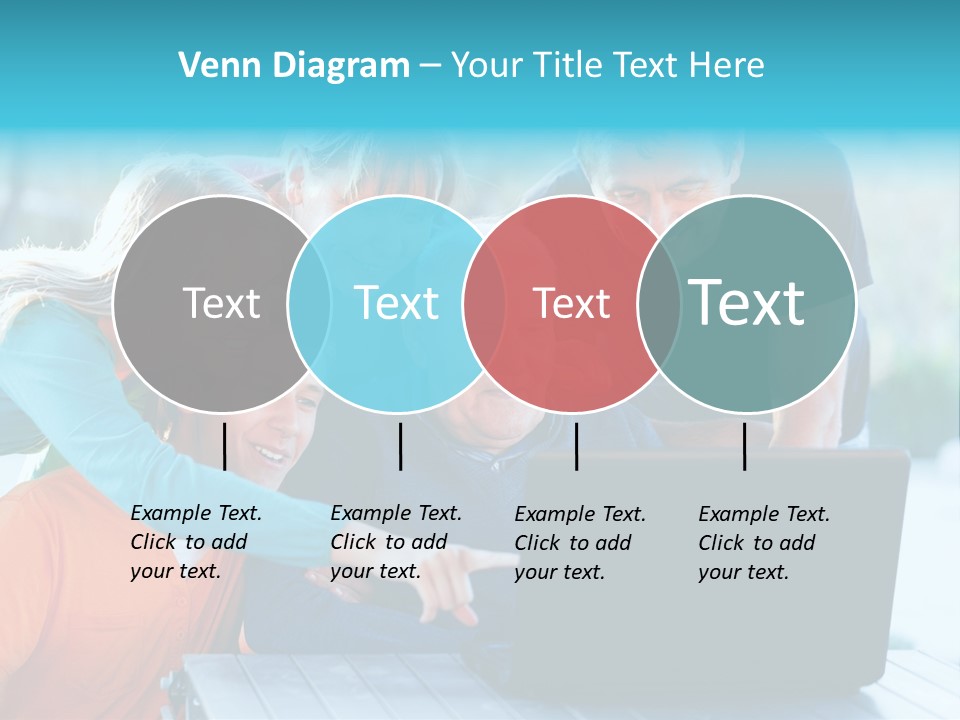 Young Teenager Old PowerPoint Template