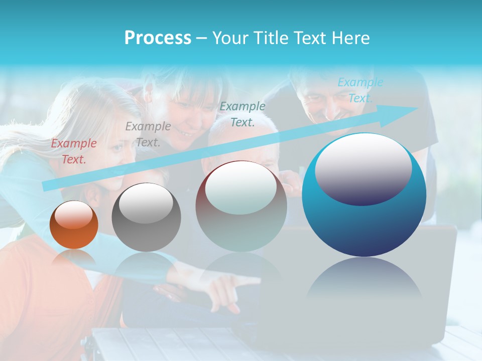 Young Teenager Old PowerPoint Template