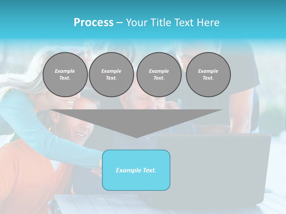 Young Teenager Old PowerPoint Template