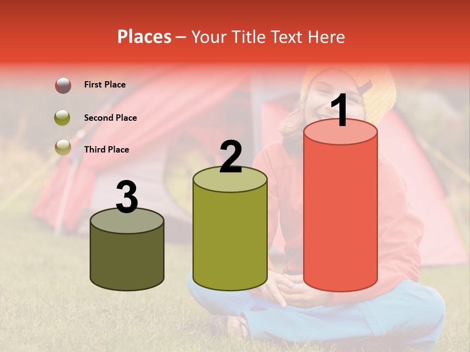 Tourism Rest Enjoyment PowerPoint Template