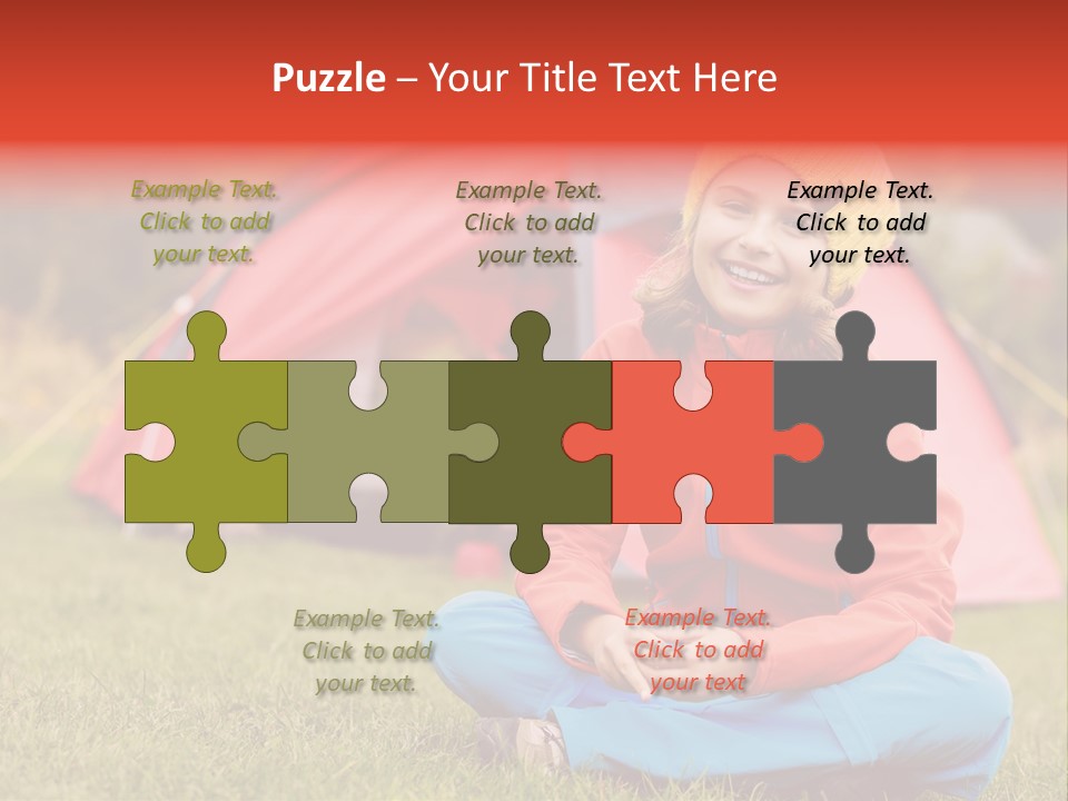 Tourism Rest Enjoyment PowerPoint Template