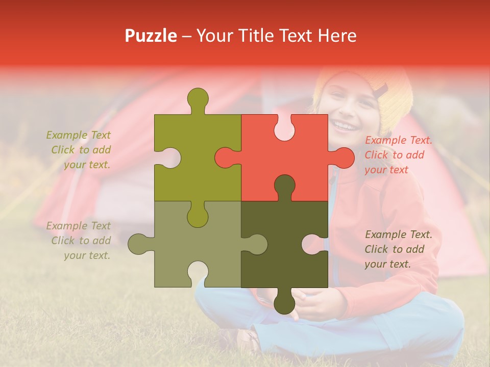 Tourism Rest Enjoyment PowerPoint Template