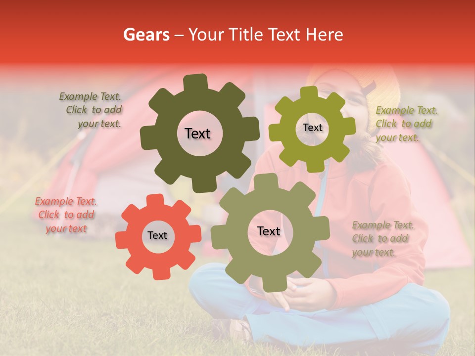 Tourism Rest Enjoyment PowerPoint Template