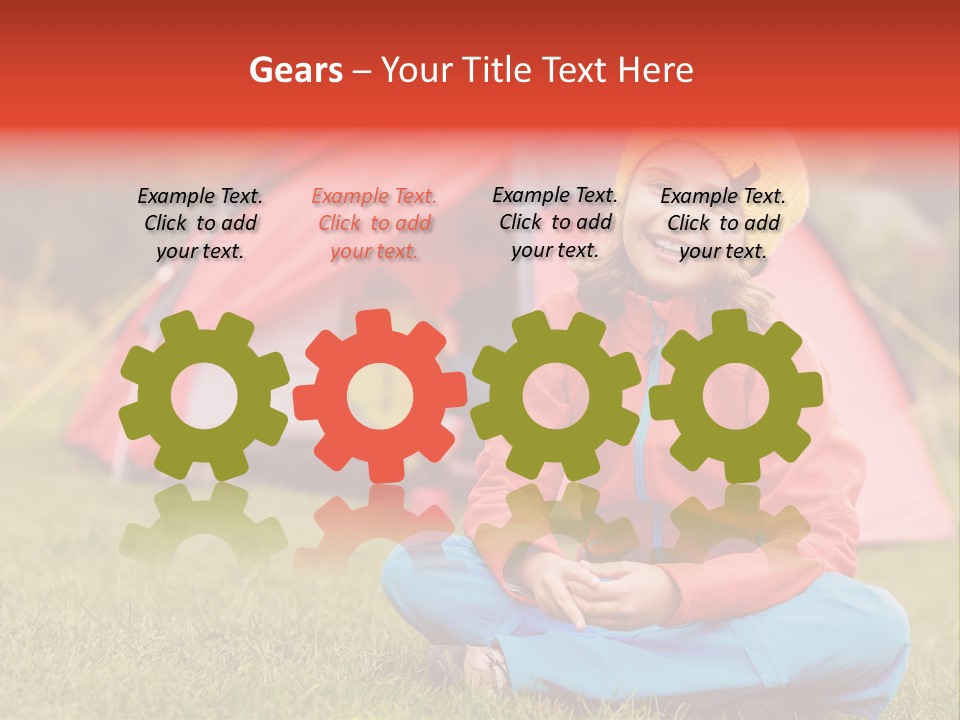 Tourism Rest Enjoyment PowerPoint Template