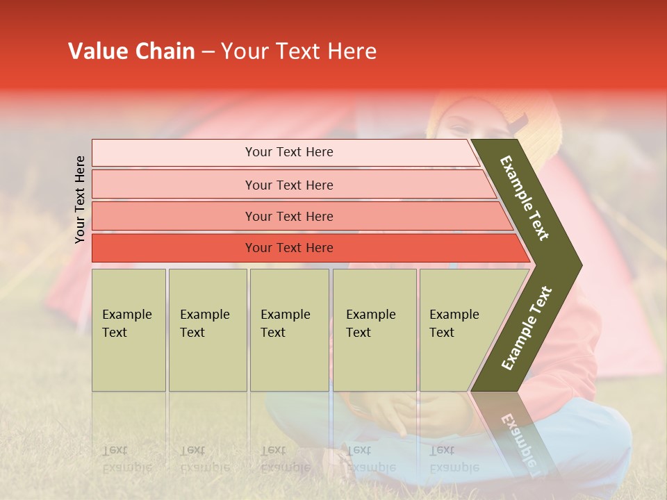 Tourism Rest Enjoyment PowerPoint Template