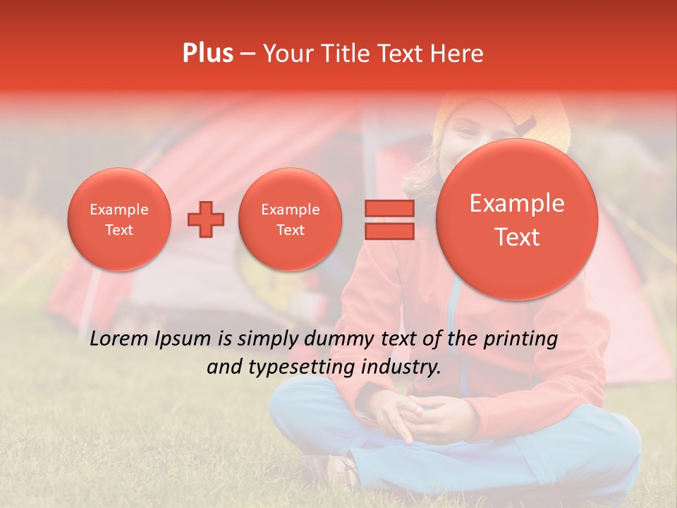 Tourism Rest Enjoyment PowerPoint Template