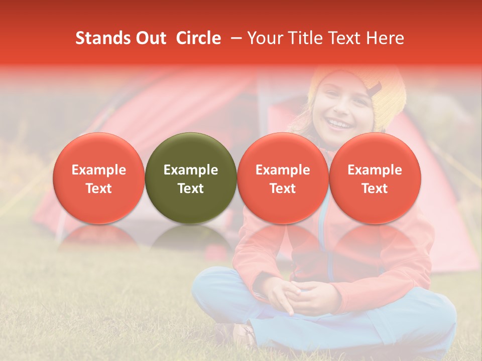 Tourism Rest Enjoyment PowerPoint Template