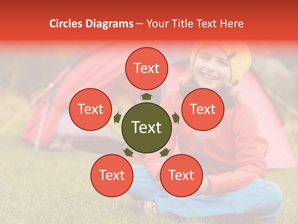 Tourism Rest Enjoyment PowerPoint Template