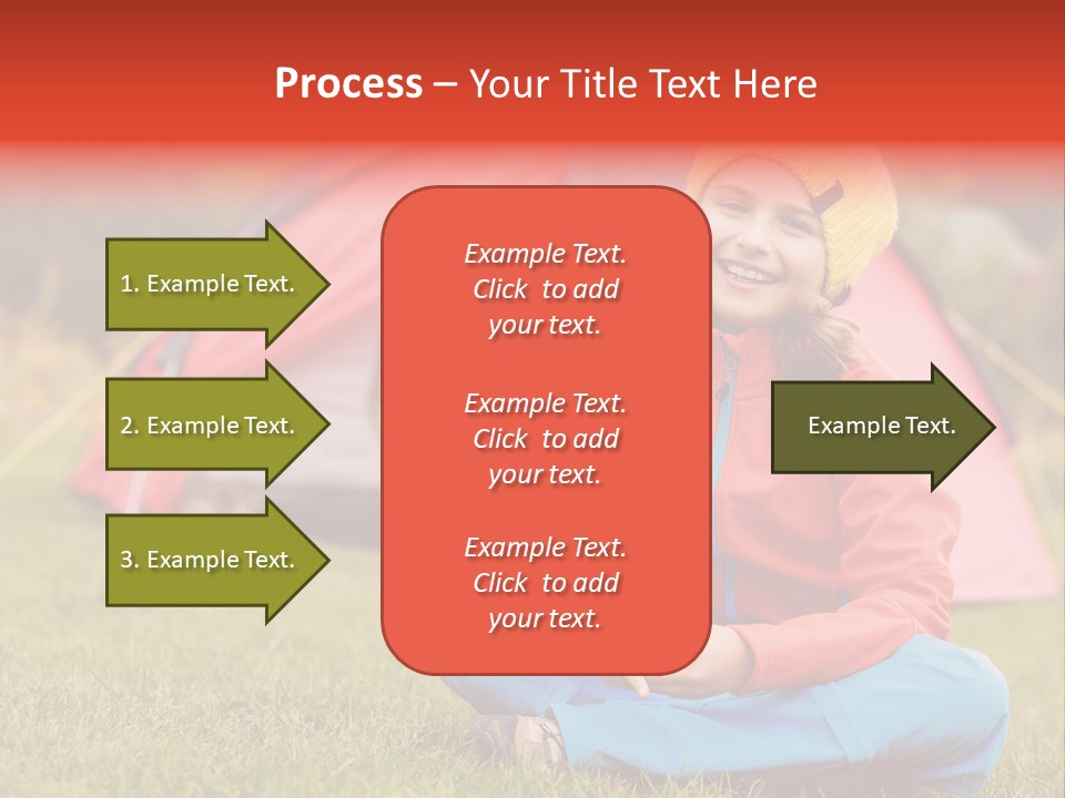 Tourism Rest Enjoyment PowerPoint Template