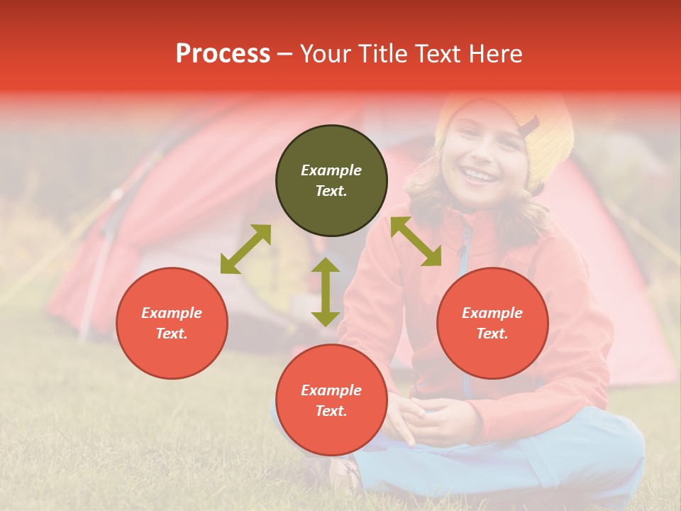 Tourism Rest Enjoyment PowerPoint Template