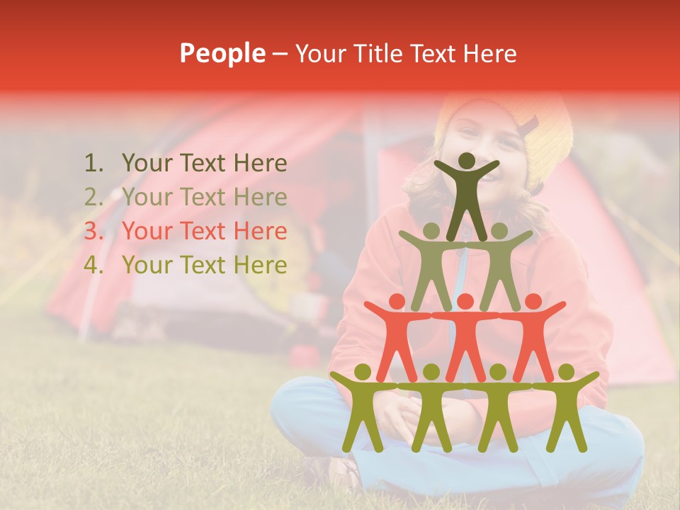 Tourism Rest Enjoyment PowerPoint Template