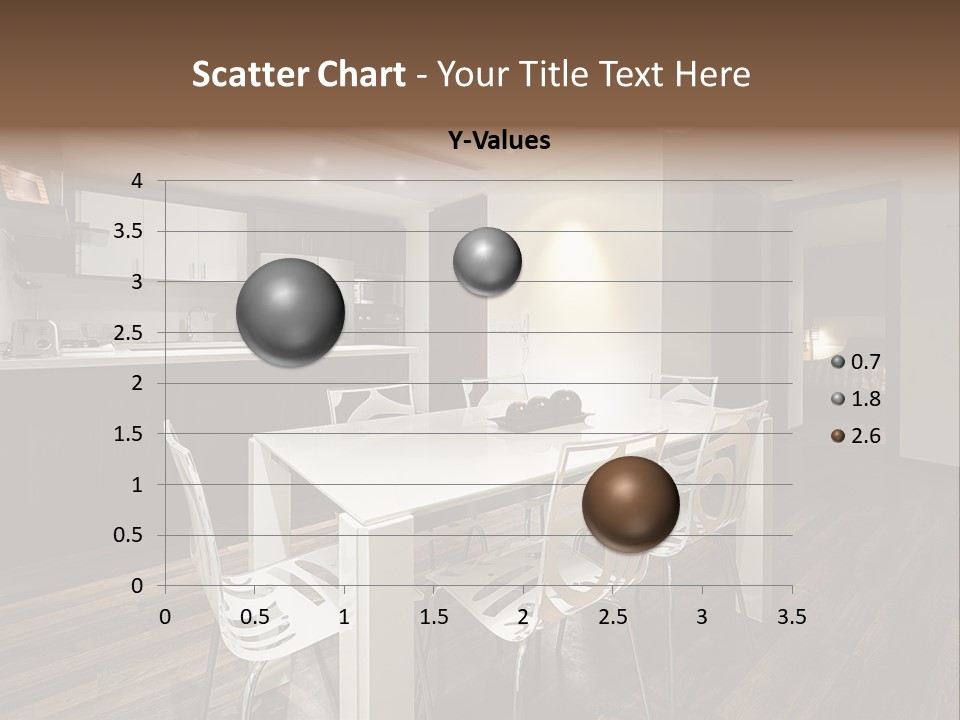 Dining Room Beautiful Empty PowerPoint Template