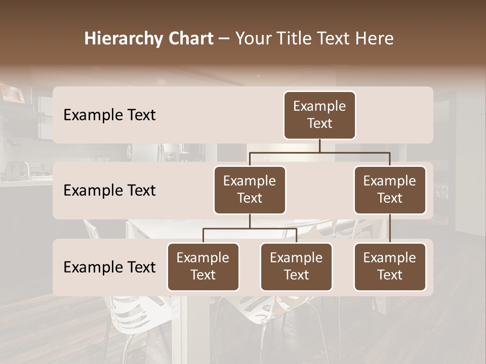 Dining Room Beautiful Empty PowerPoint Template