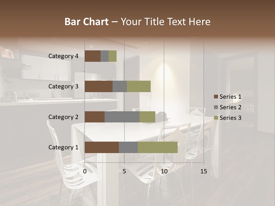 Dining Room Beautiful Empty PowerPoint Template
