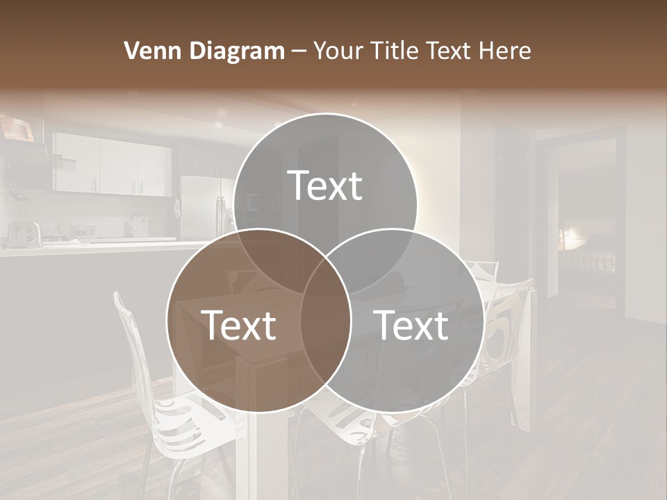 Dining Room Beautiful Empty PowerPoint Template