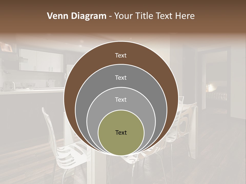 Dining Room Beautiful Empty PowerPoint Template