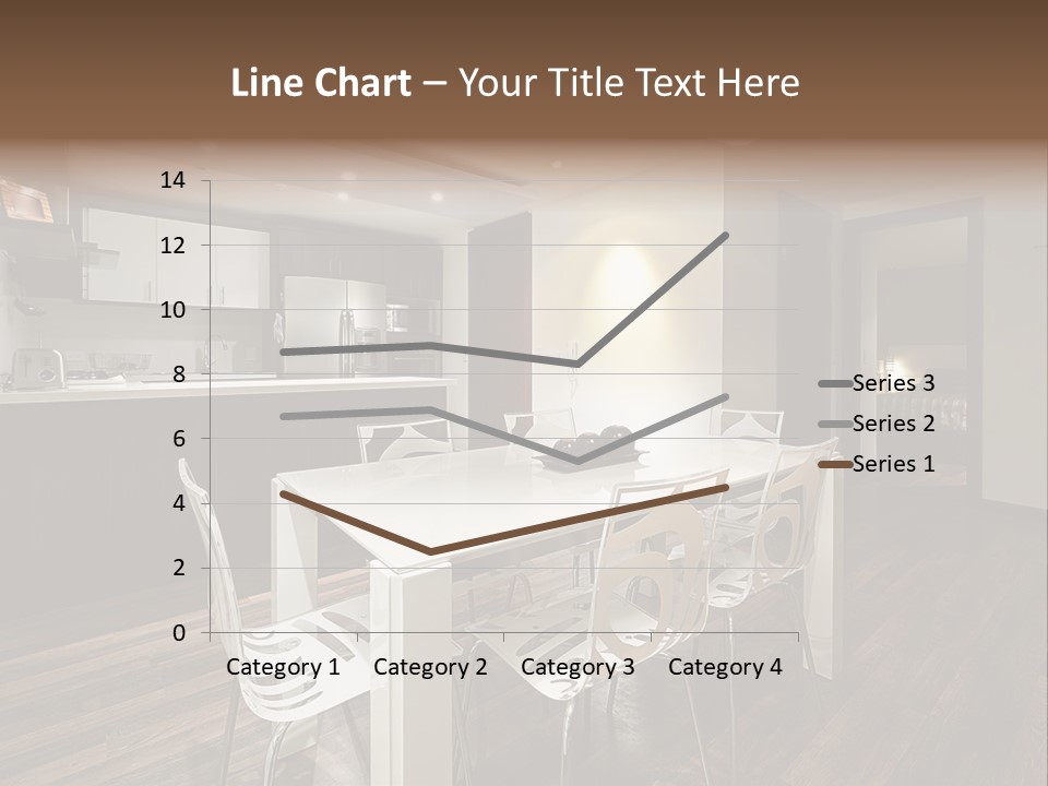 Dining Room Beautiful Empty PowerPoint Template