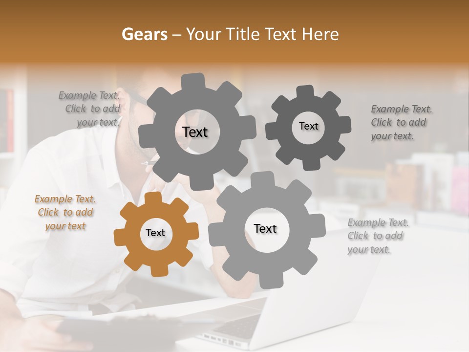 Geek Notebook  PowerPoint Template