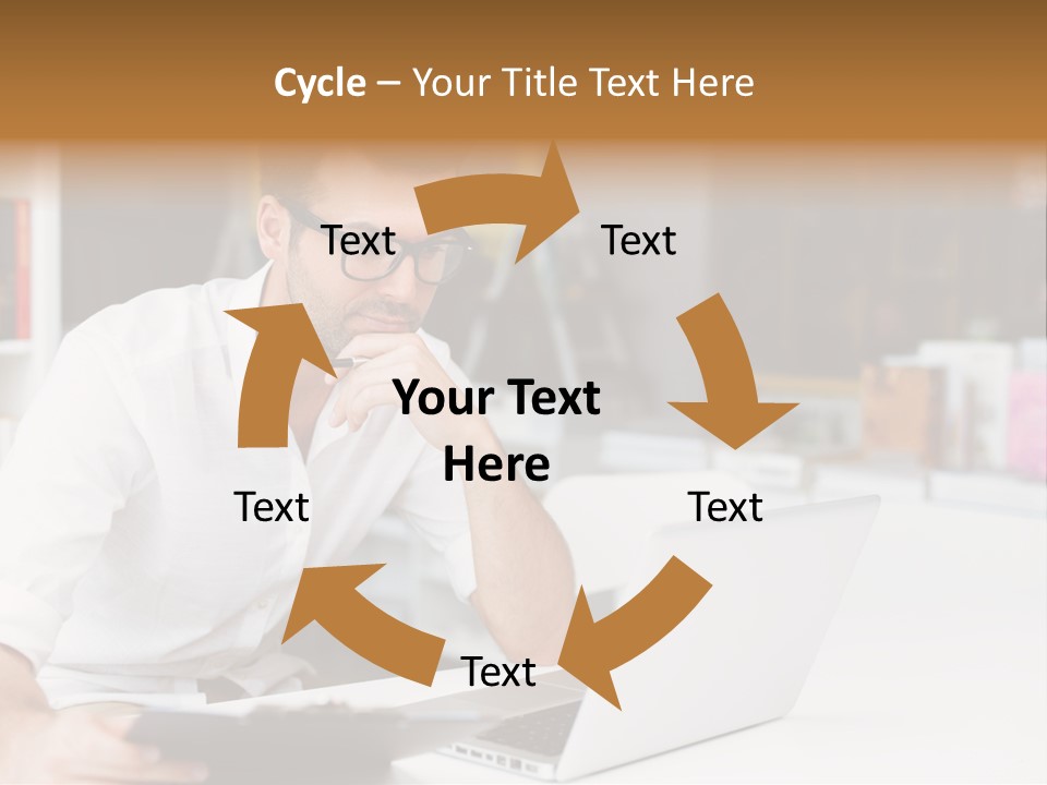 Geek Notebook  PowerPoint Template