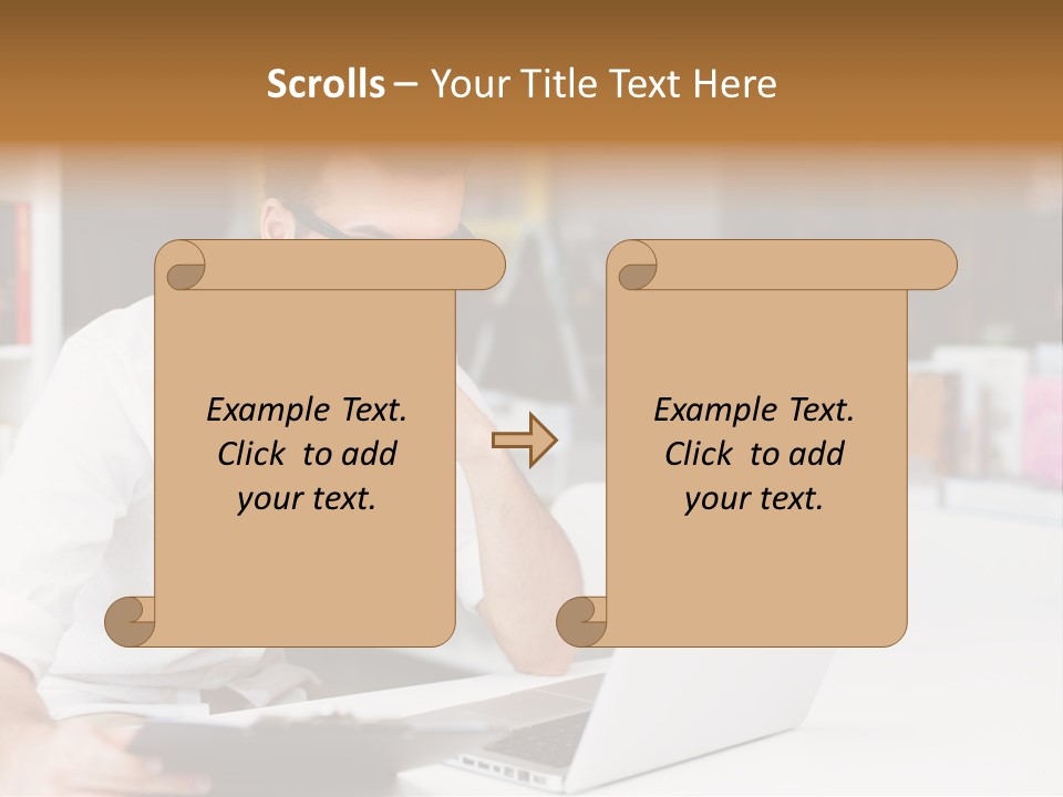 Geek Notebook  PowerPoint Template