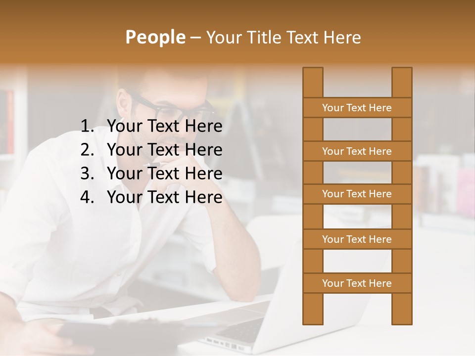 Geek Notebook  PowerPoint Template