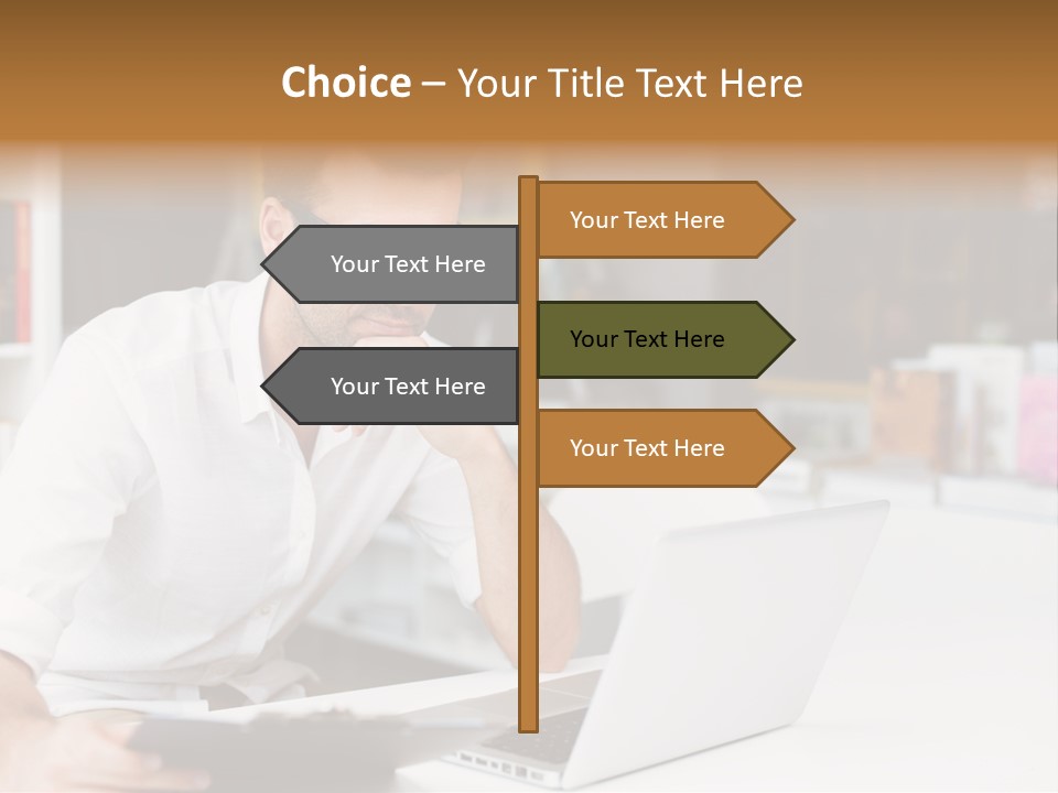 Geek Notebook  PowerPoint Template